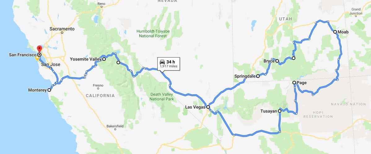 מסן פרנסיסקו ללאס וגאס 12