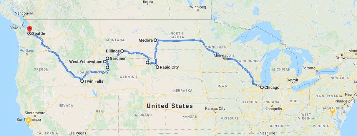 מסיאטל לשיקגו 2